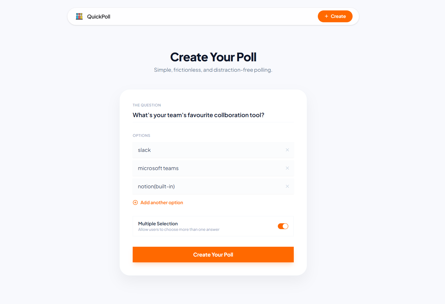 Quick Poll gallery image