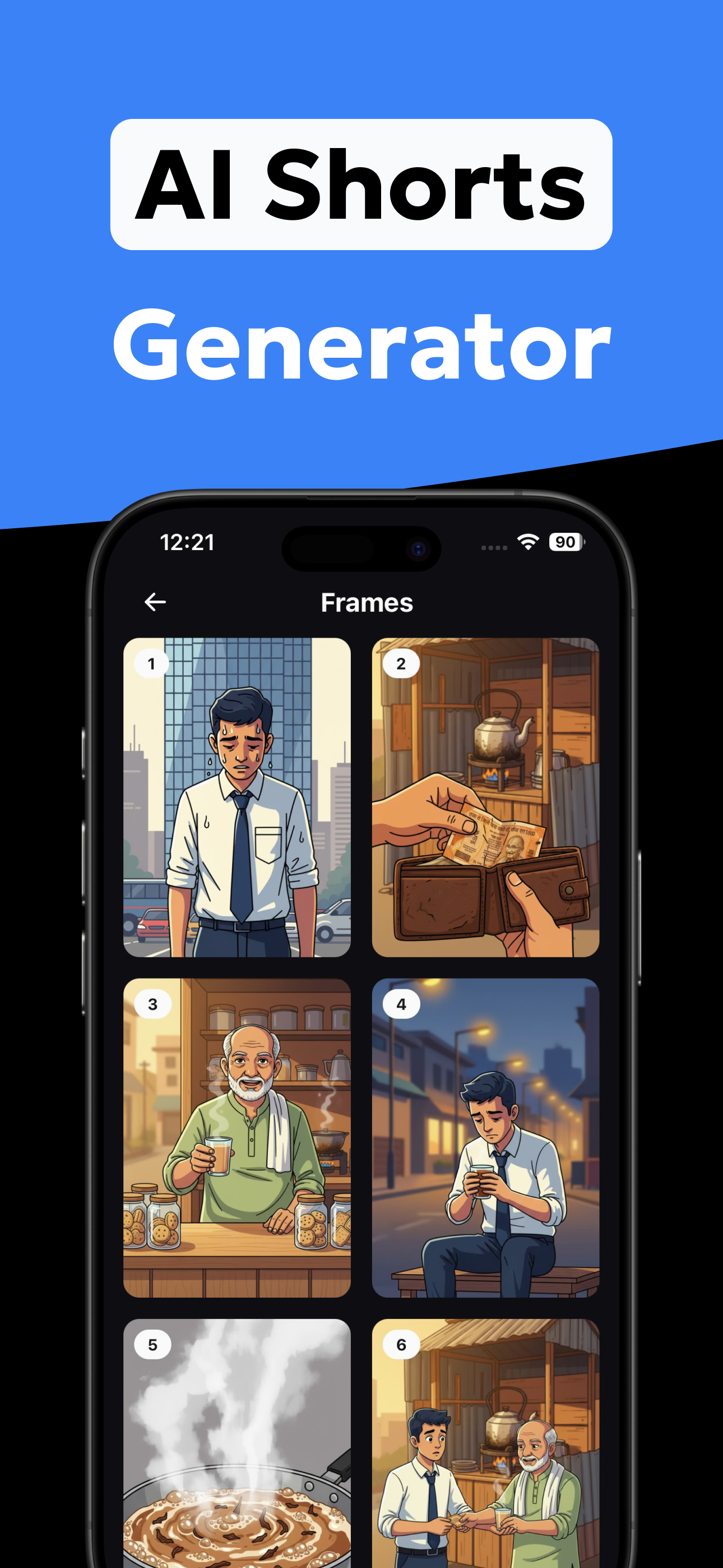 Scene AI - Screenshot 2 showing product features and functionality