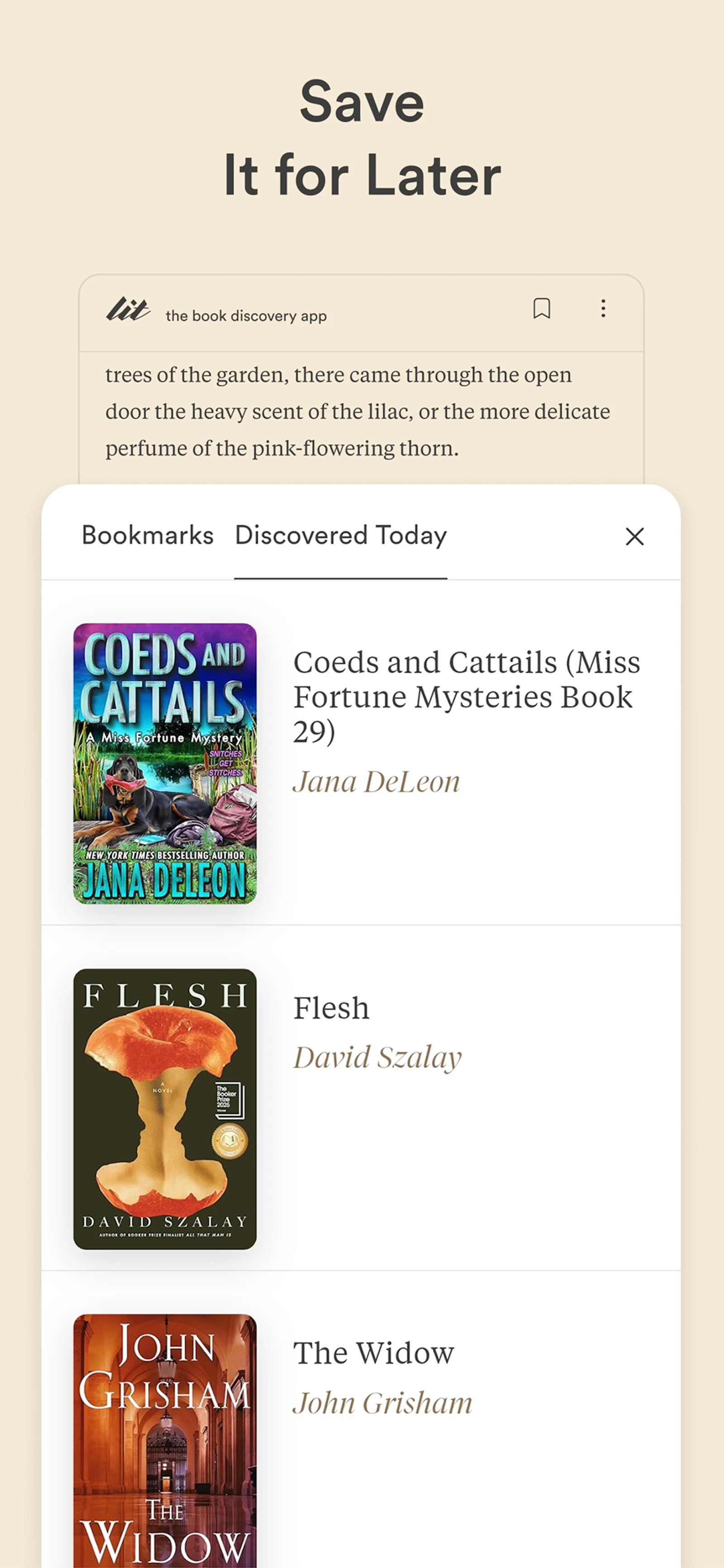 Lit — Blind Book Discovery screenshot 5