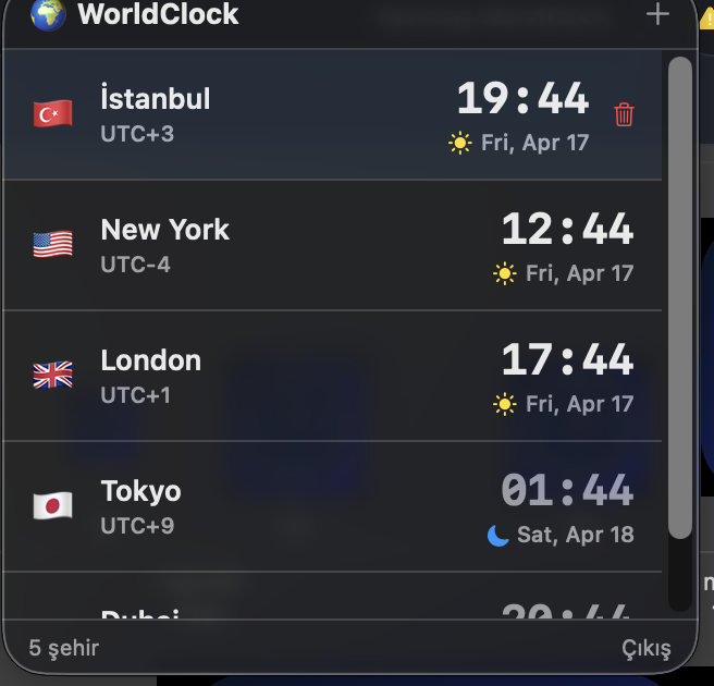 WorldClock gallery image