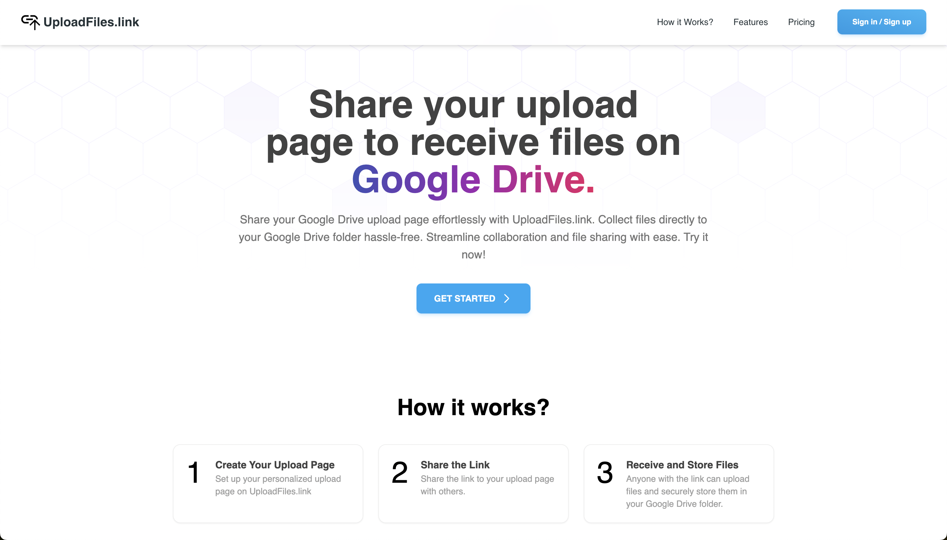 UploadFiles.link - Google 드라이브에서 파일을 받으려면 업로드 페이지 공유 미디어 2