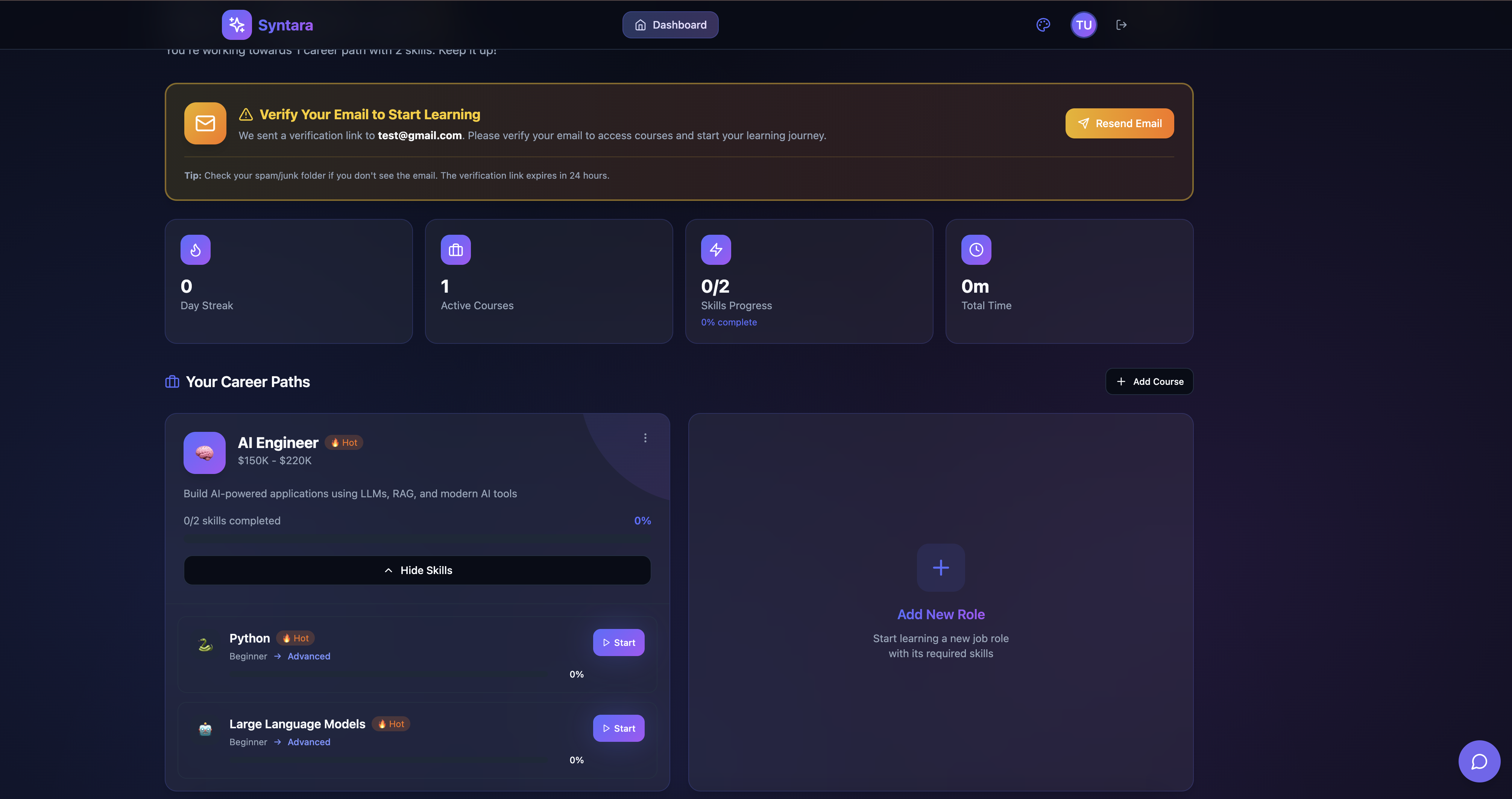 Syntara - Screenshot 2 showing product features and functionality