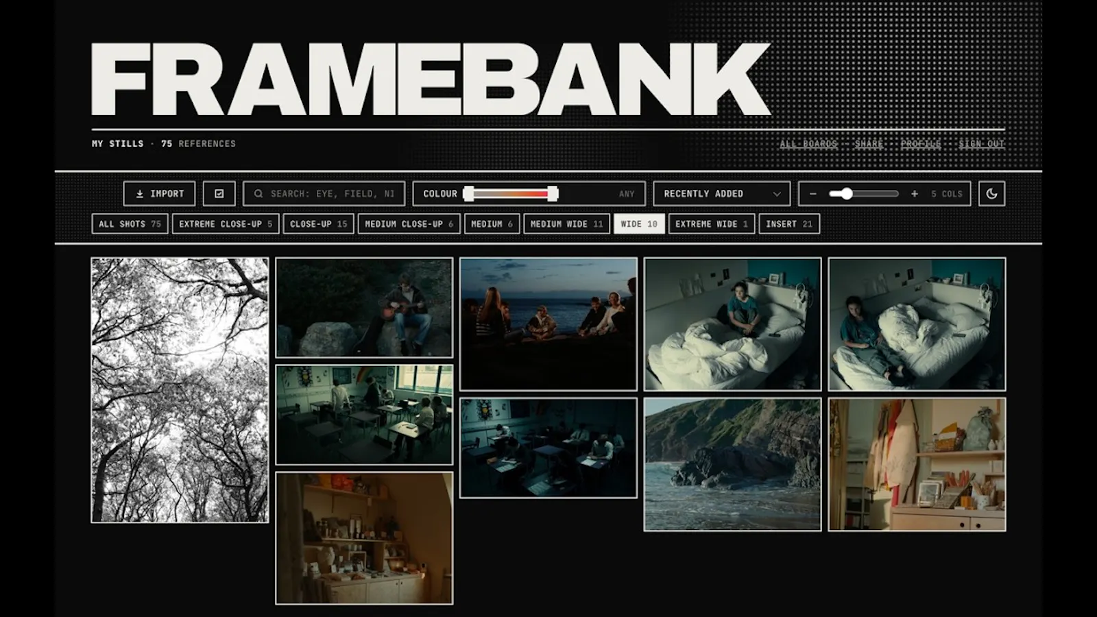Framebank screenshot 1 (video preview)