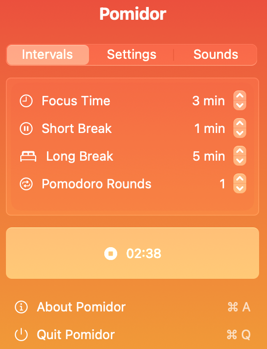 Tomate - Pomidora ist ein wunderschön gestalteter Fokus -Timer Medien 3