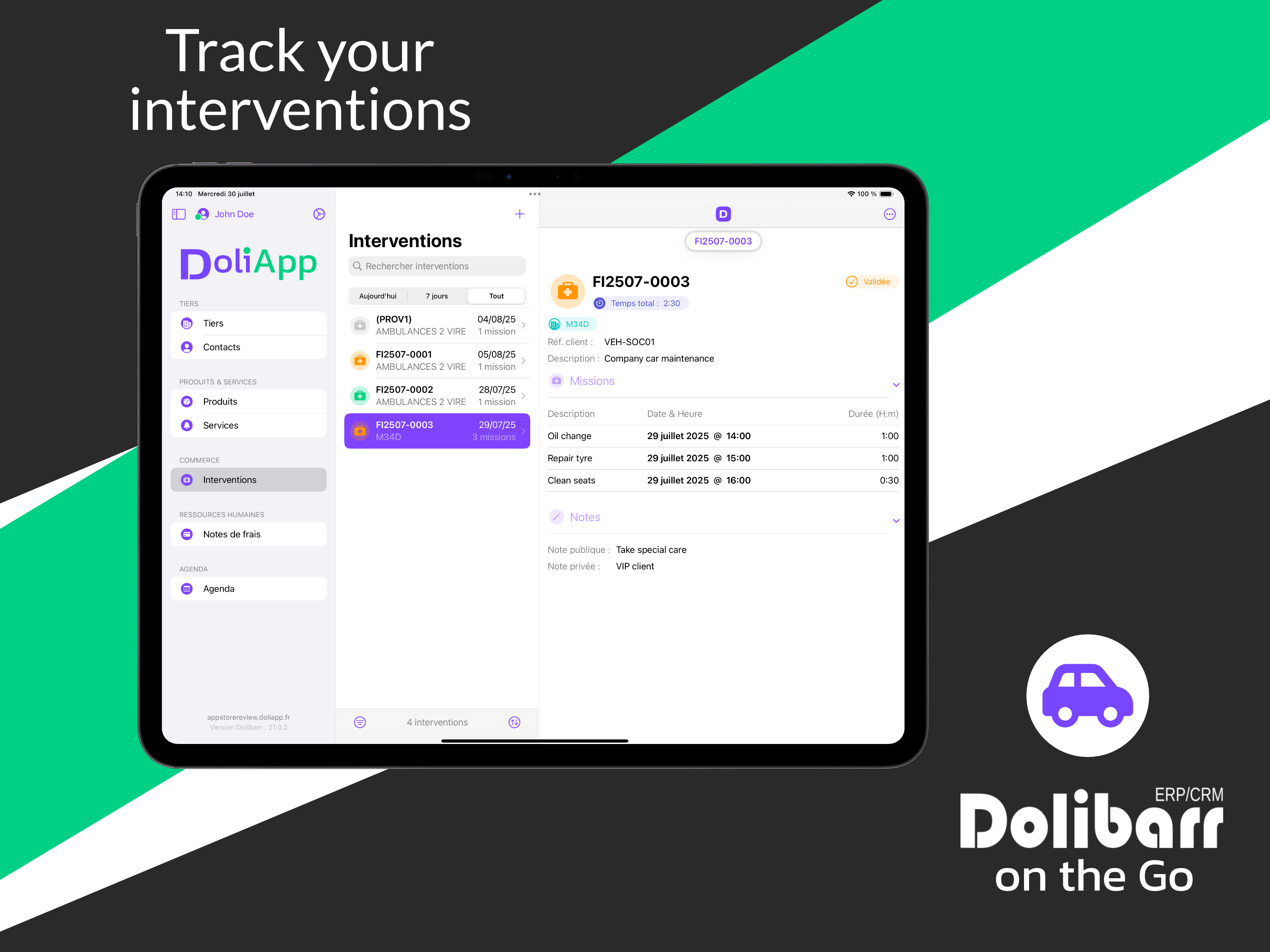 doliat - Dolibarr ERP CRM ของคุณบนiPhone® & iPad® media 6