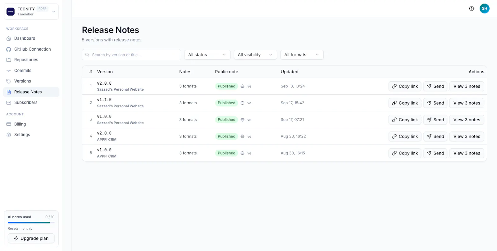 Versivo AI screenshot 8
