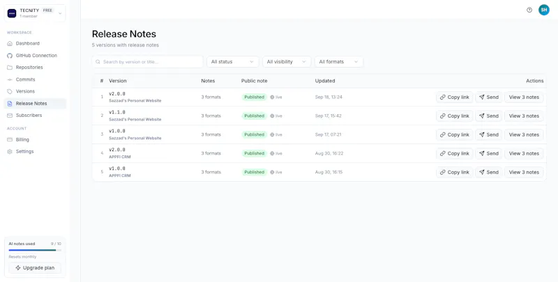 Versivo AI screenshot 8