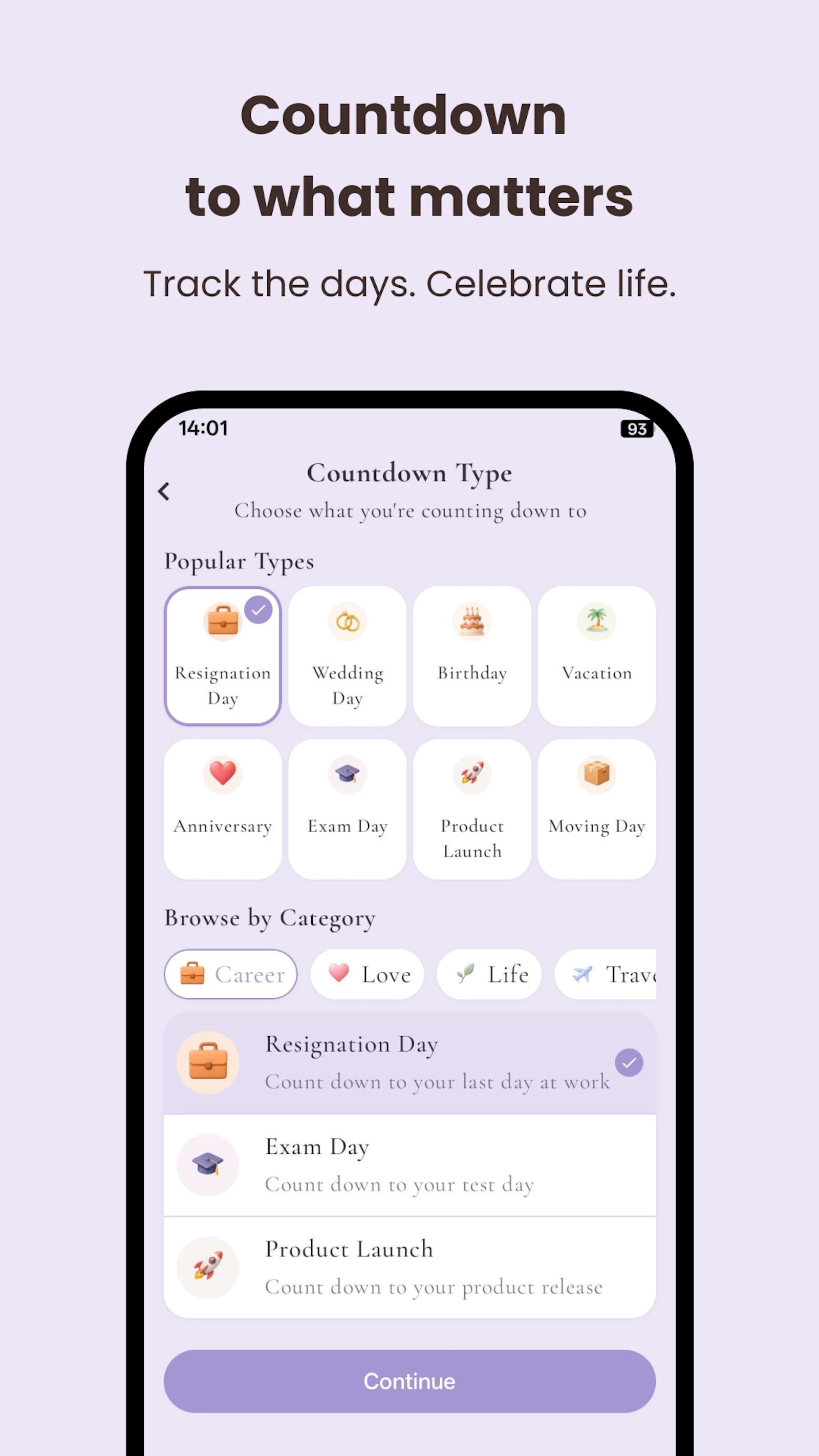 Soulful Countdown screenshot 3