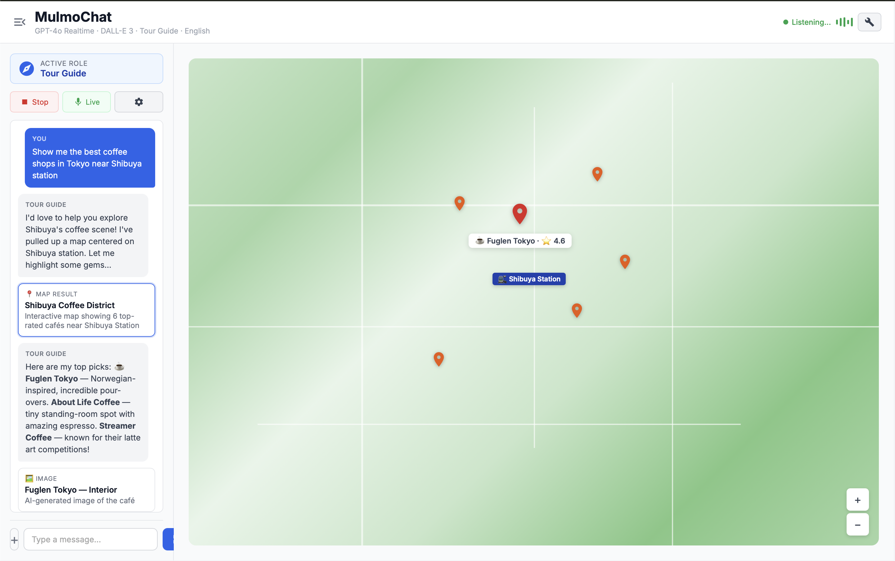 MulmoChat gallery image