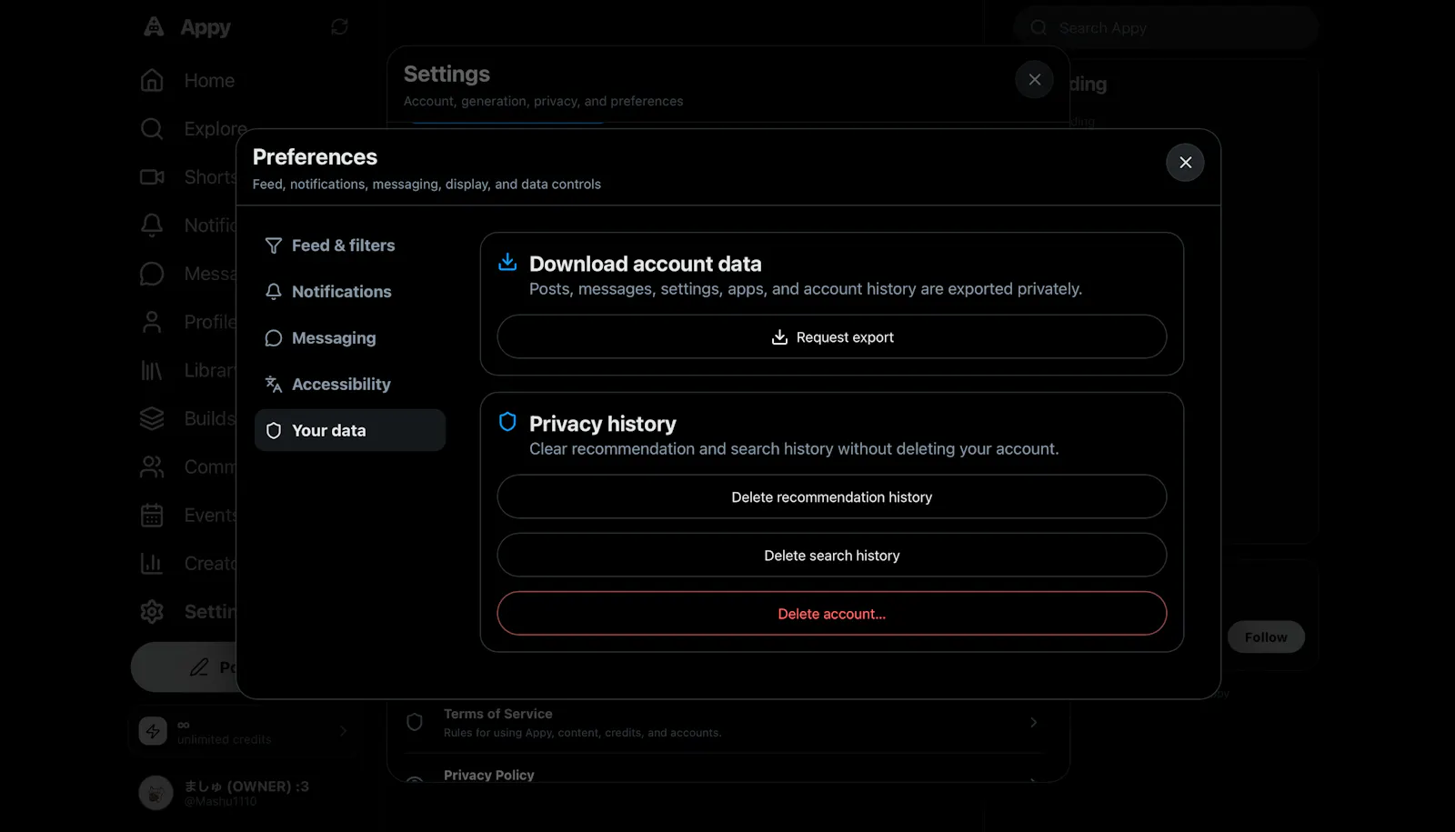 Appy — Post, share, and connect screenshot 5