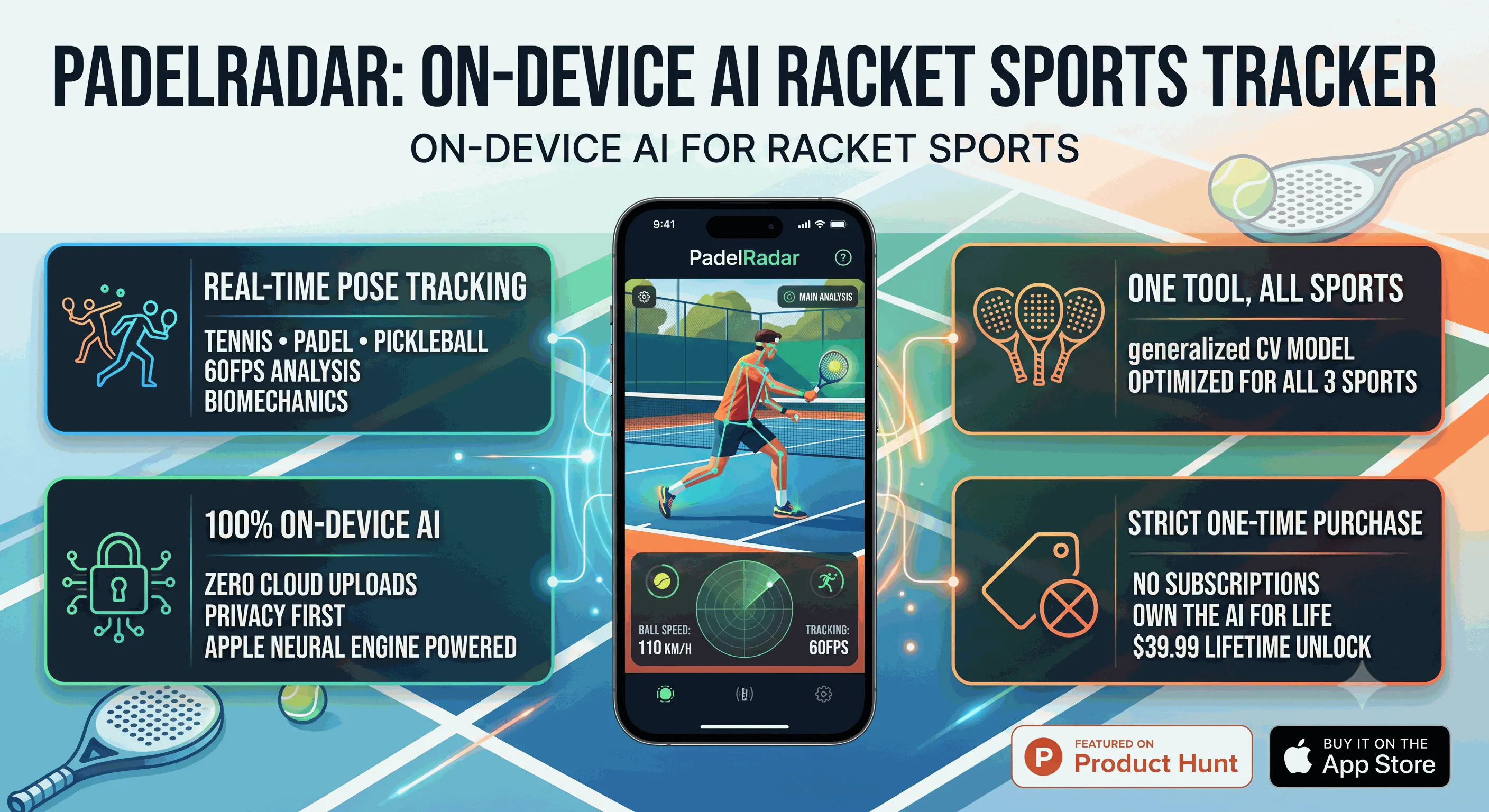 PadelRadar: A Real Time  Sports Tracker gallery image
