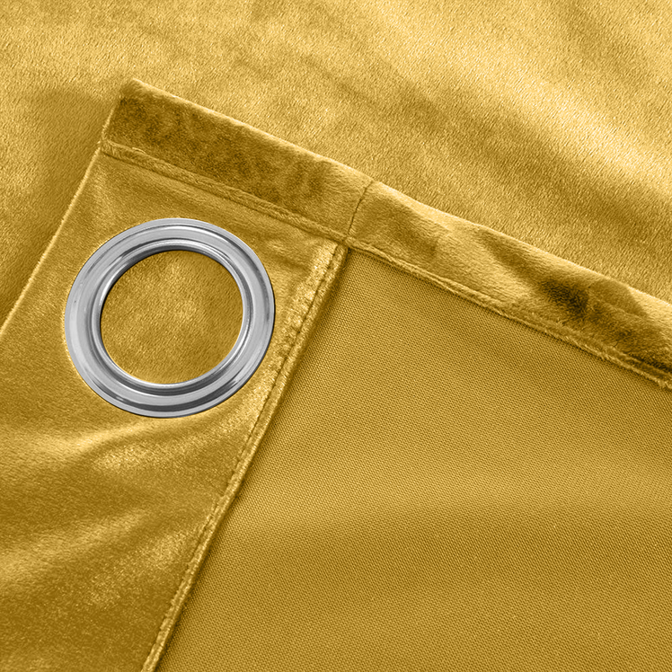 Velvet Curtains Ready Made Eyelet gallery image