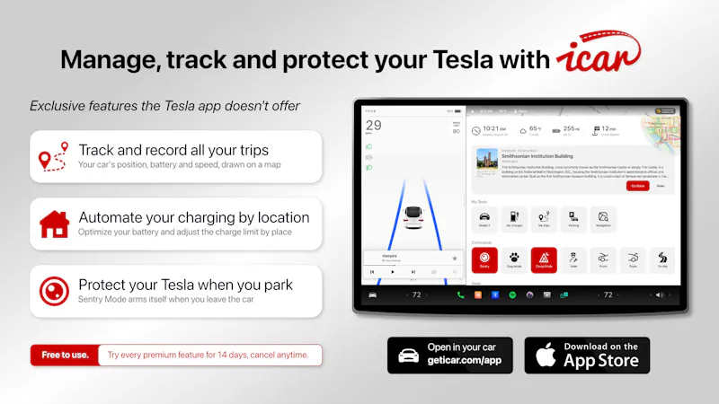 iCar for Tesla screenshot 1
