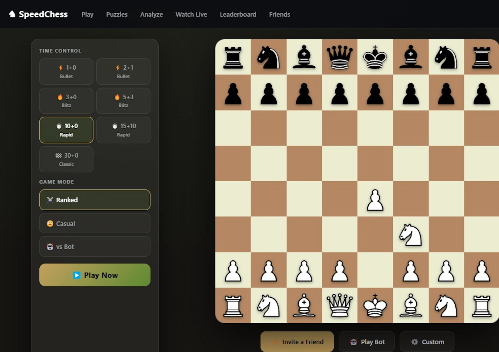 SpeedChess: Play & Analyze screenshot 1