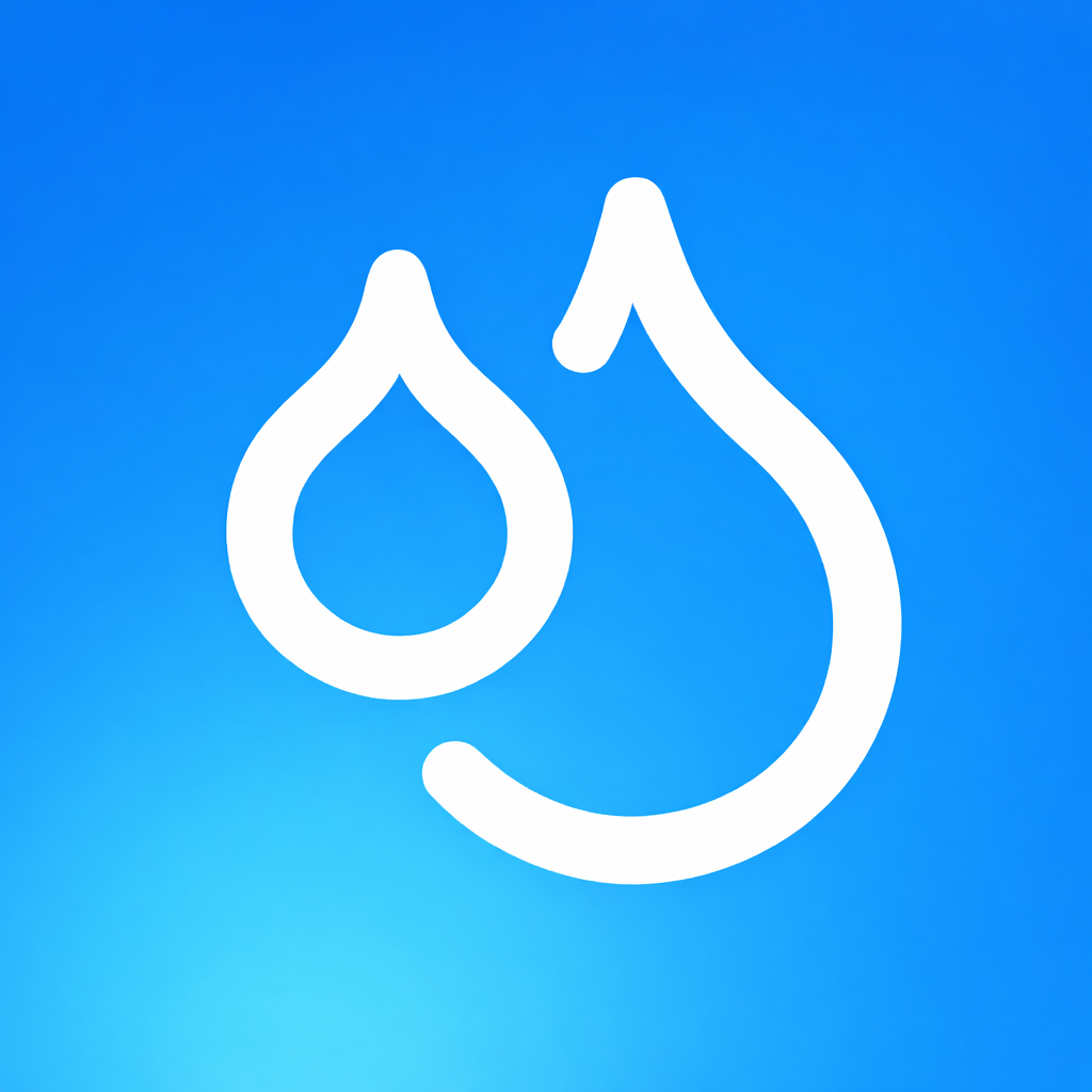 Trivia for Water - Product Hunt launch logo and brand identity