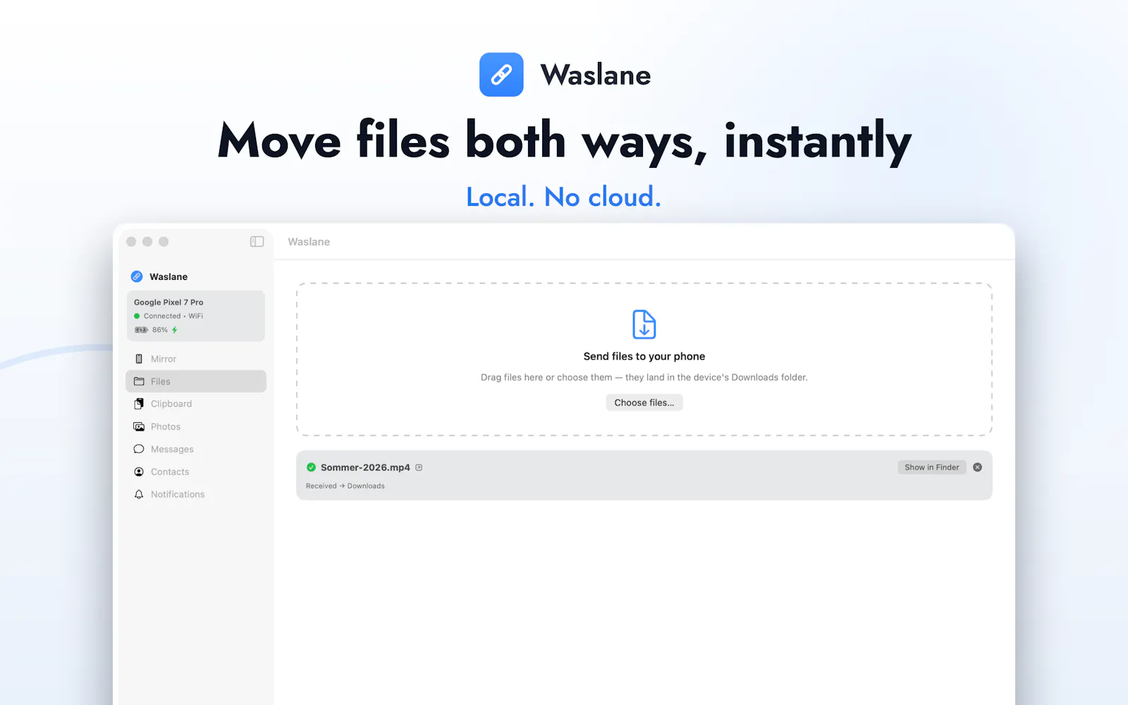 Waslane screenshot 2
