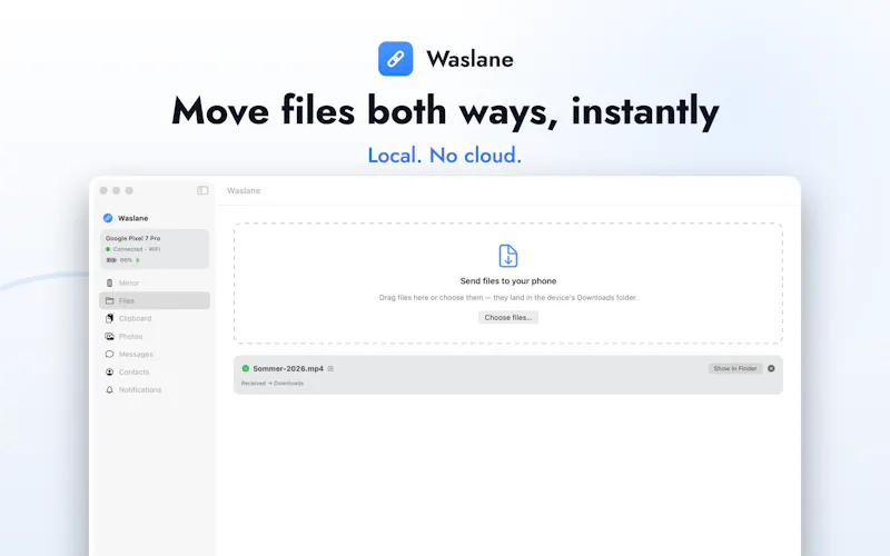 Waslane screenshot 2