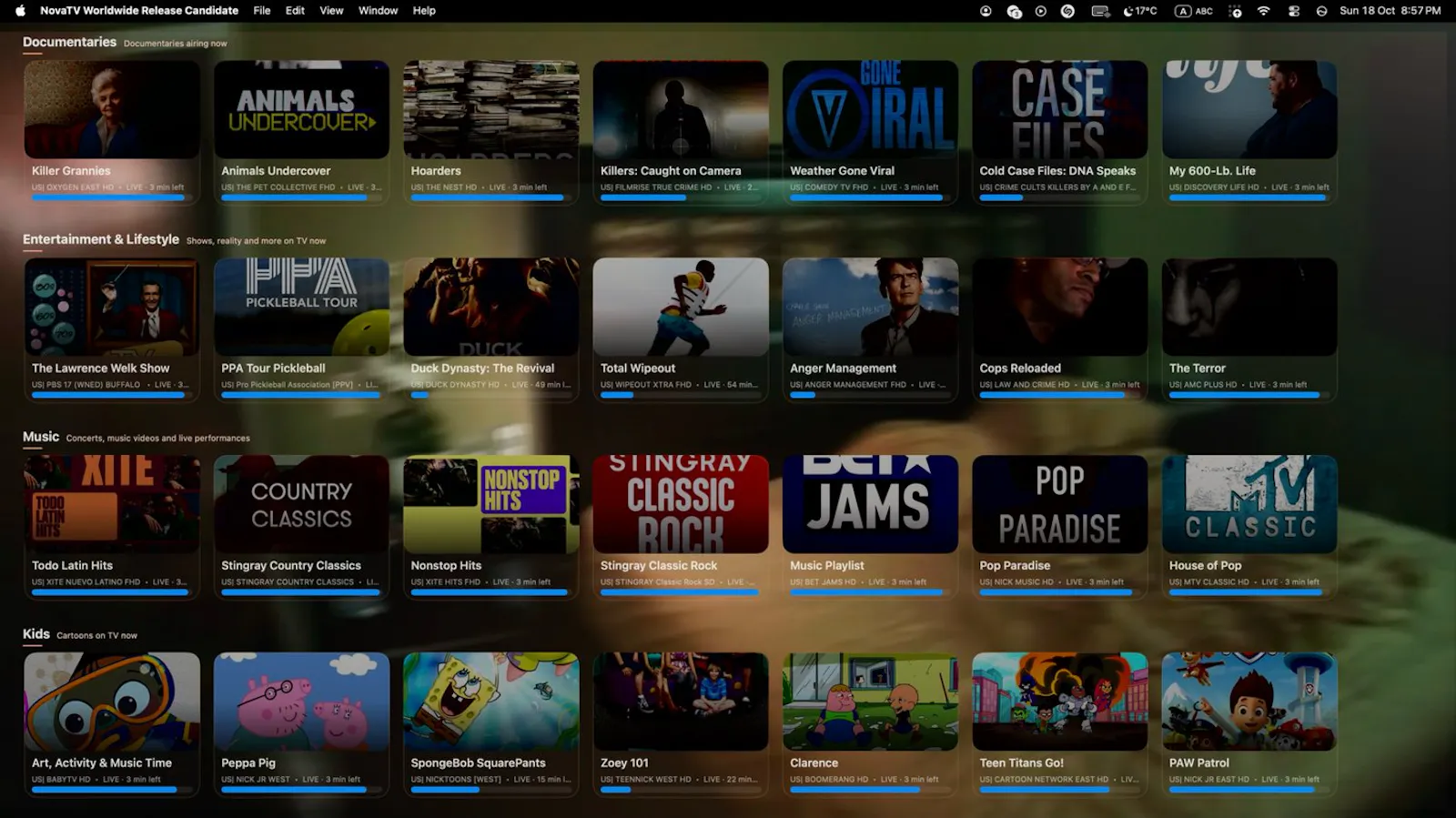 NovaTV Worldwide screenshot 5