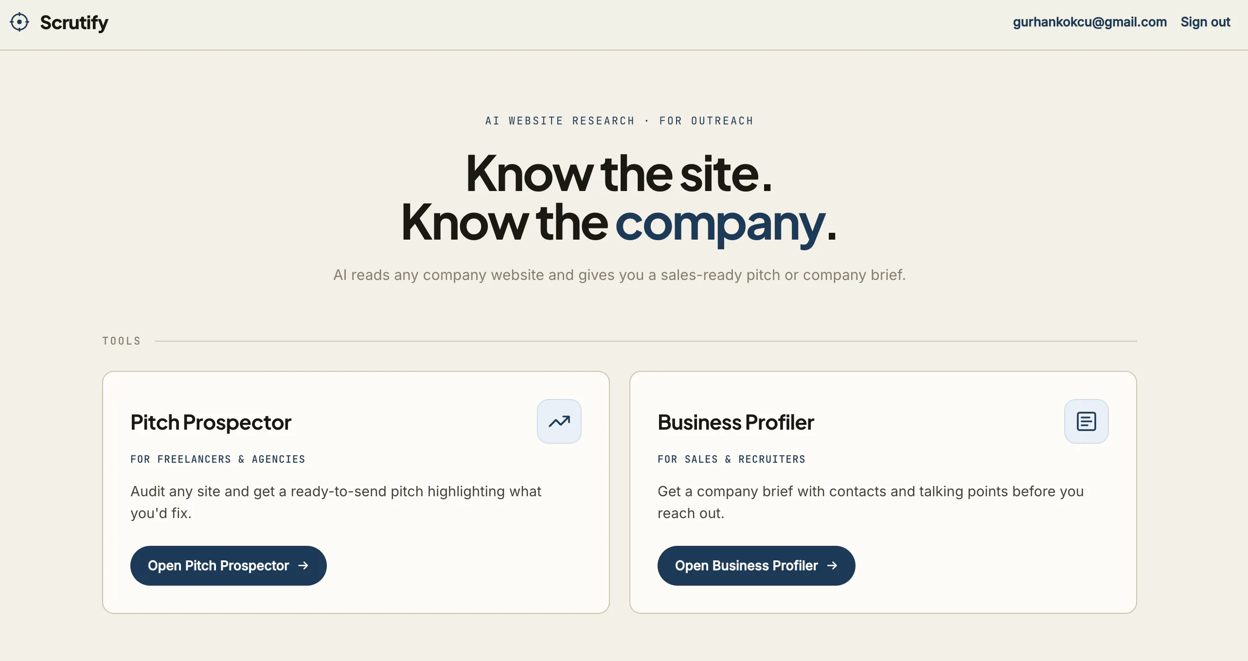 Scrutify gallery image