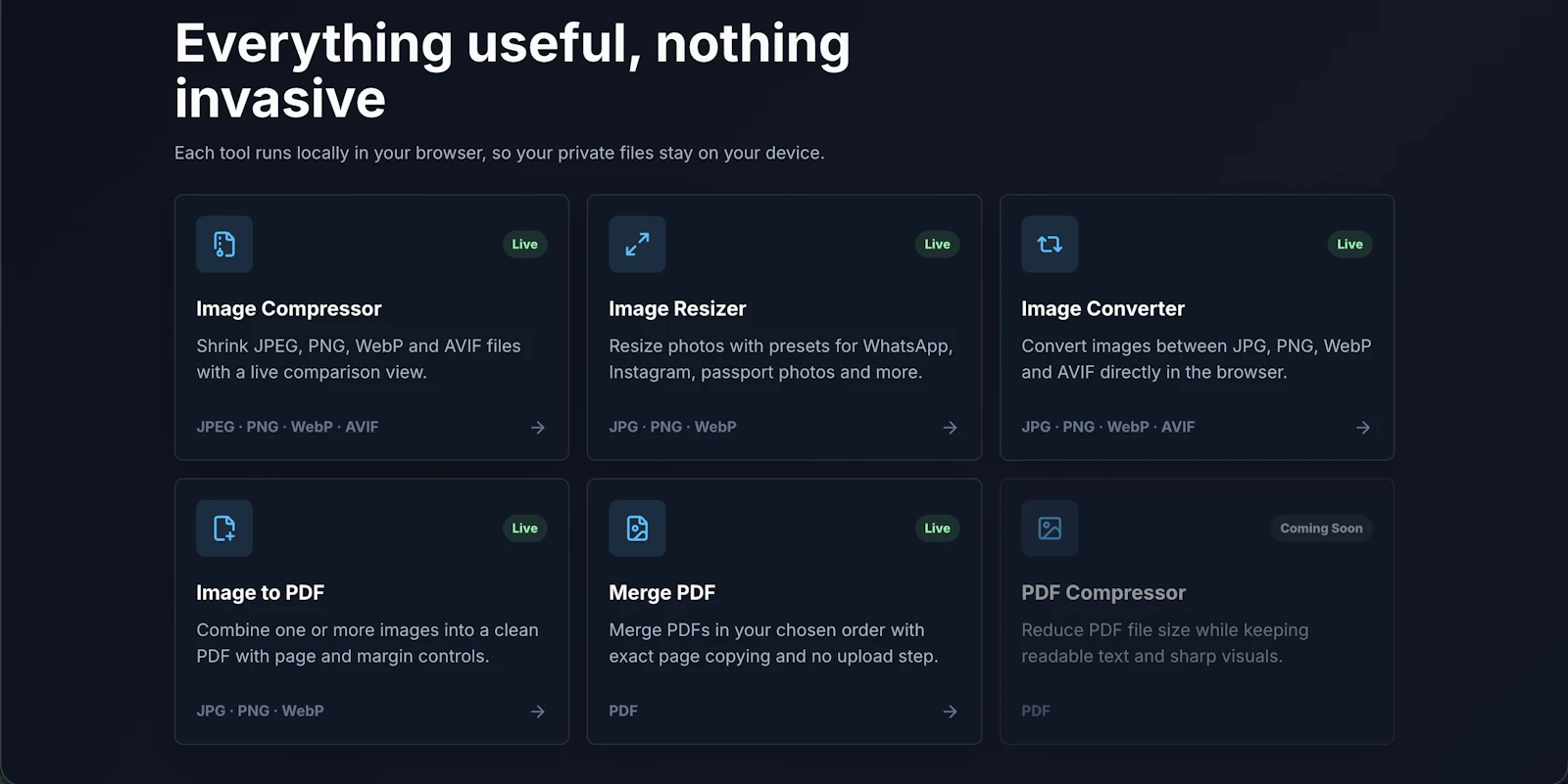 Fileora — Free Online File Tools screenshot 2