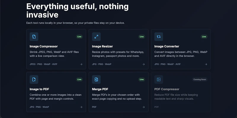 Fileora — Free Online File Tools screenshot 2