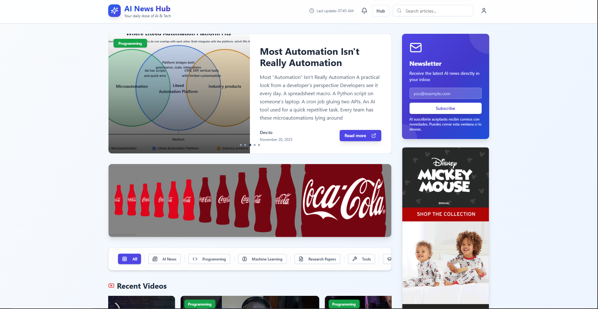 AI NEWS HUB gallery image