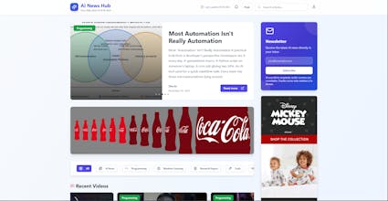 AI NEWS HUB gallery image