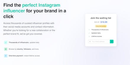 The Insta List gallery image