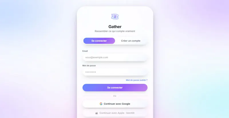 Gather screenshot 2