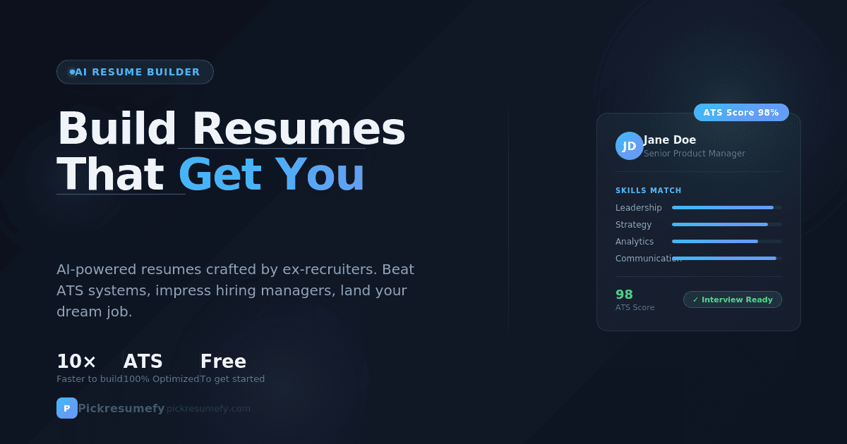 Pickresumefy gallery image