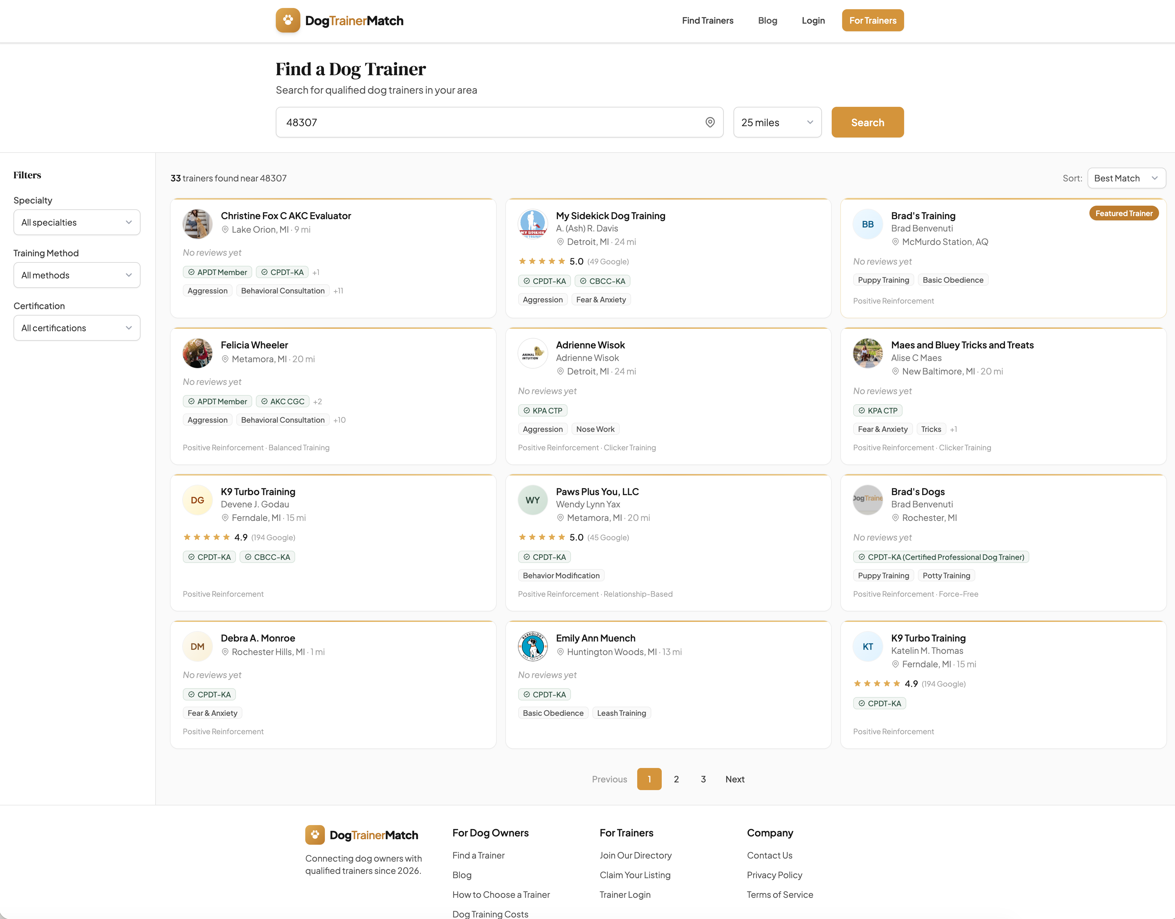 Dog Trainer Match gallery image