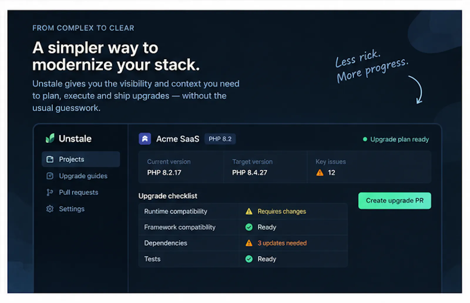 Unstale screenshot 3
