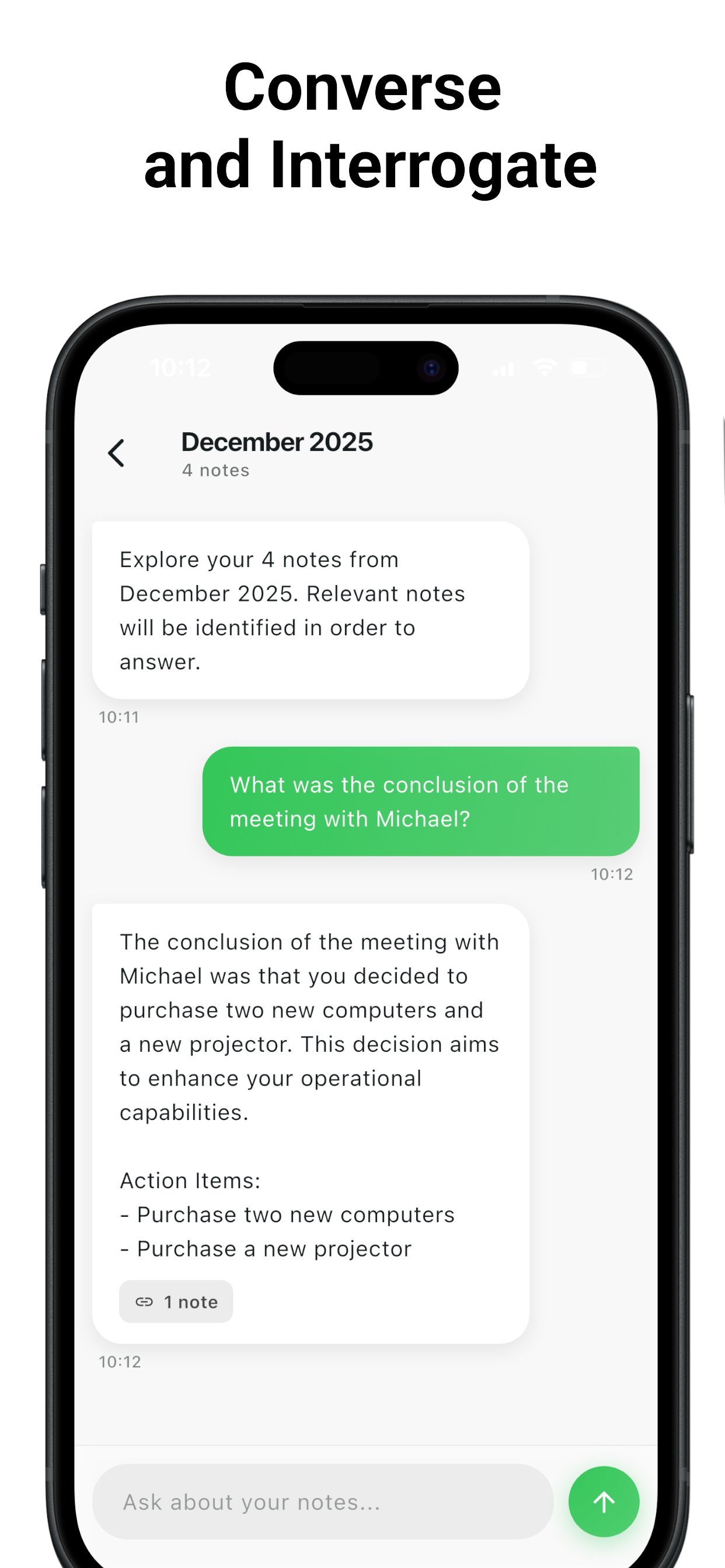 Narrate: AI Voice Journal gallery image