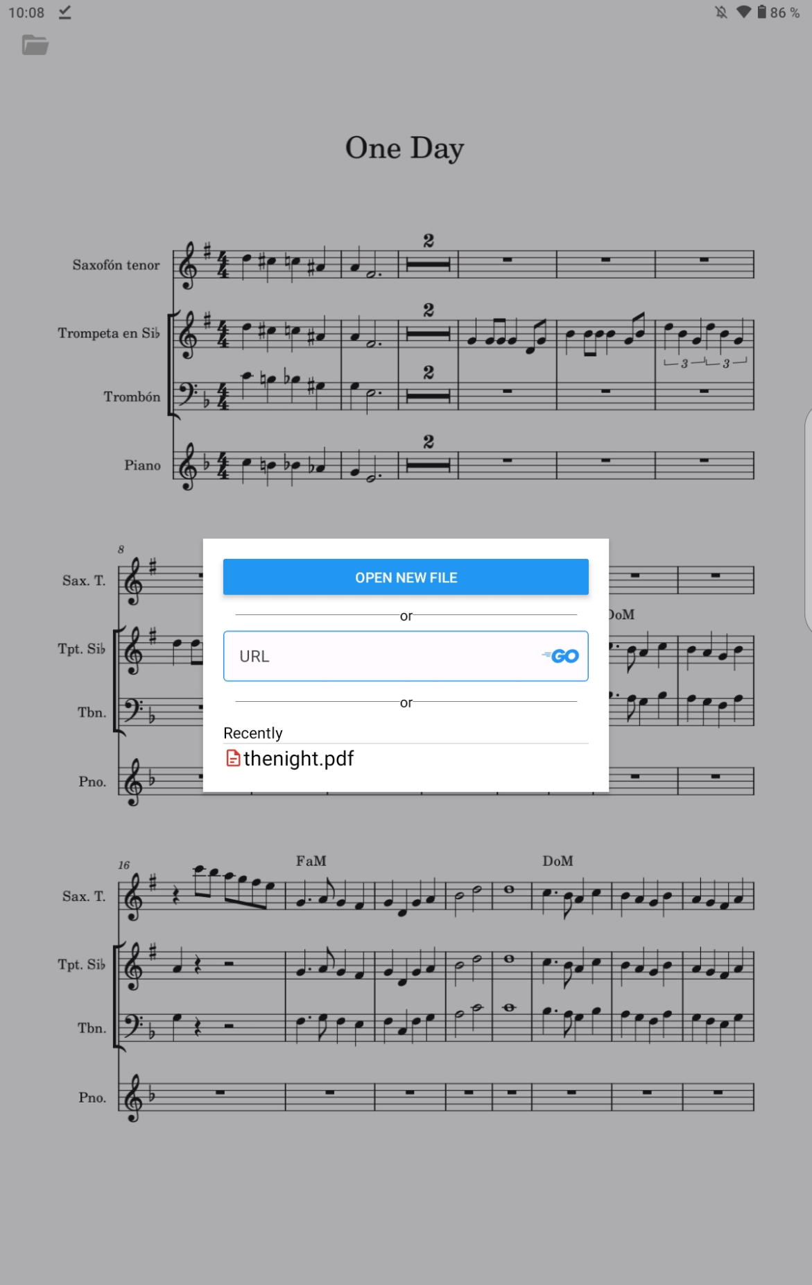 Mídia 5 de Pdf cubesuita - O leitor de PDF para pedais como Cube Turner