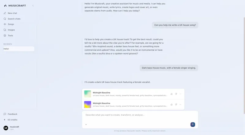 Musicraft AI screenshot 3