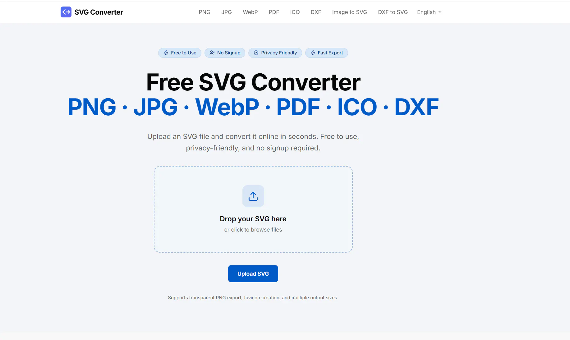Free SVG Converter Online product banner