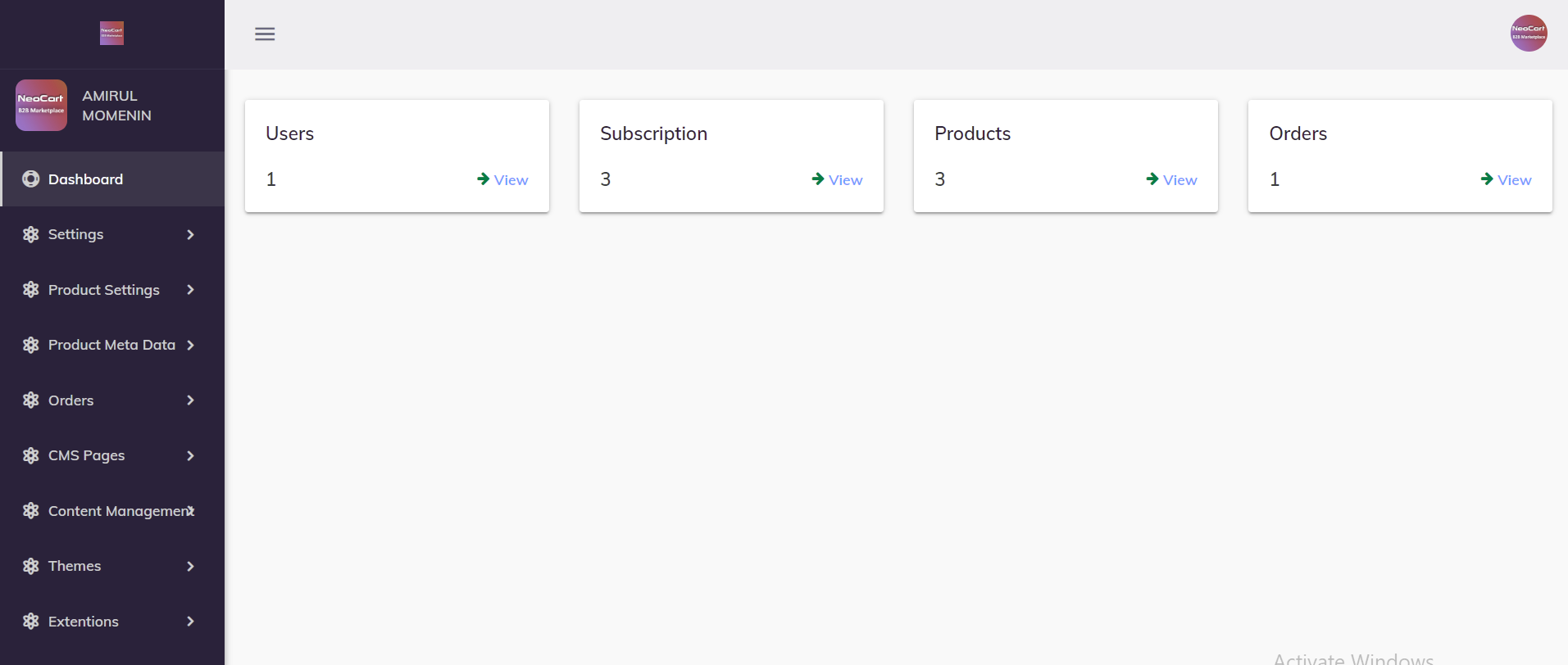 NeoCart - B2B MarketPlace eCommerce gallery image