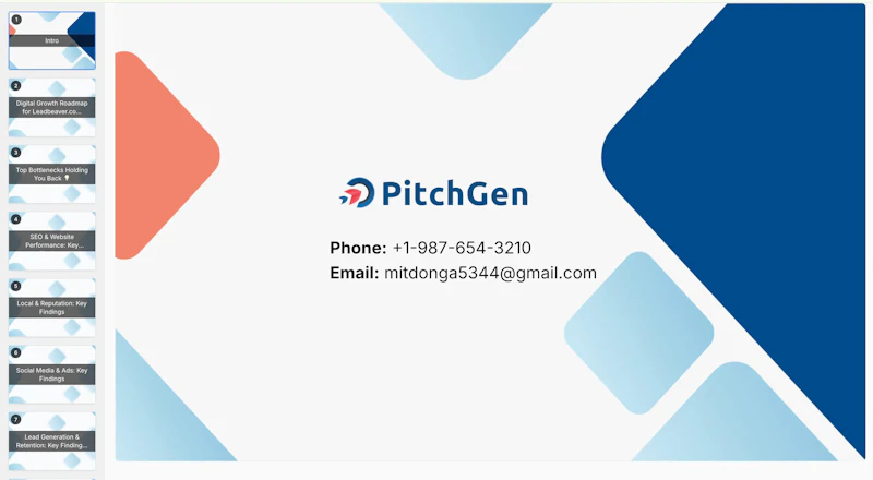 PitchGen screenshot 9