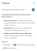 JobLeap AI gallery image