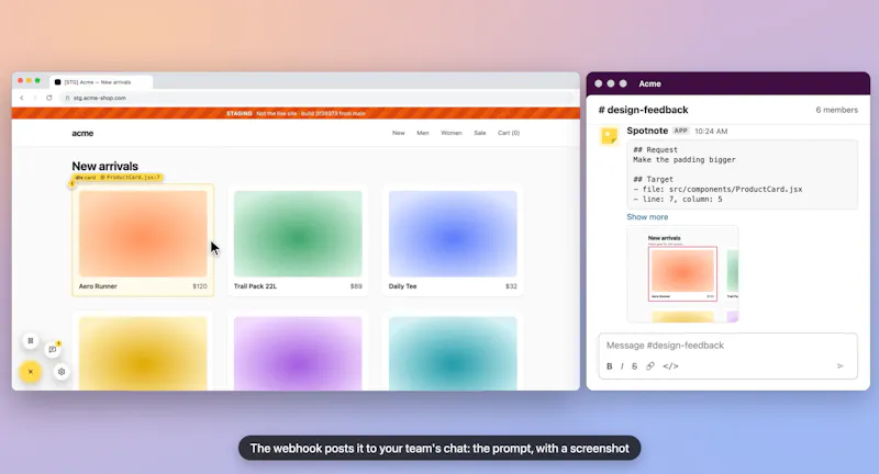 Spotnote screenshot 2