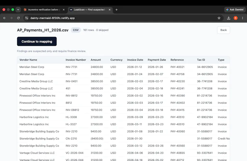 LeakScan screenshot 4