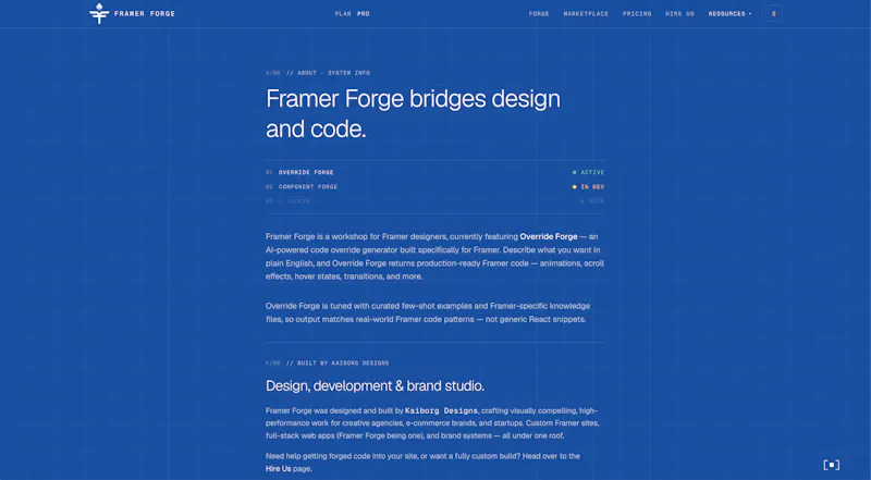 Framer Forge screenshot 7
