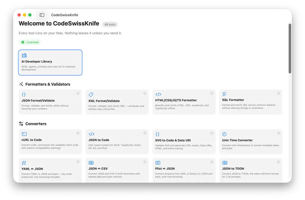 CodeSwissKnife 2.0 screenshot 3