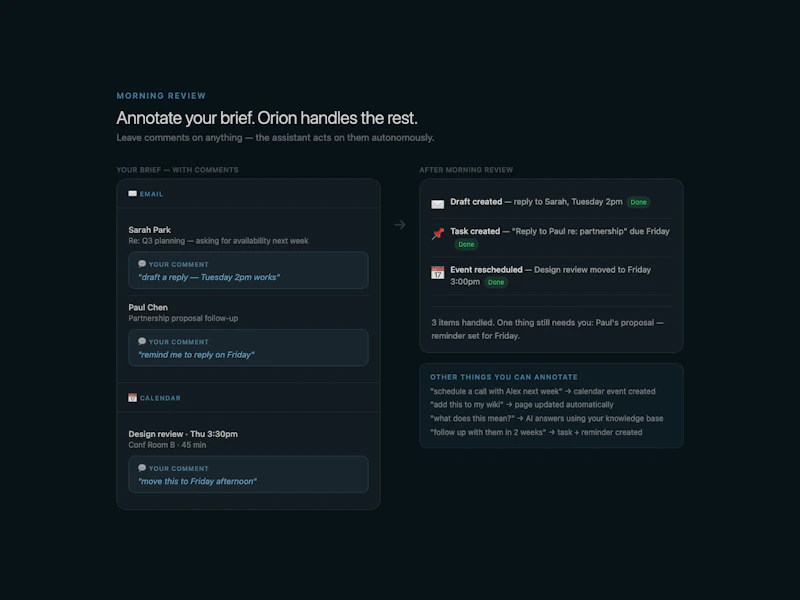 Orion screenshot 3