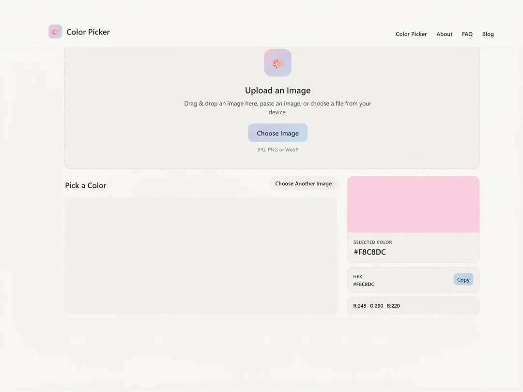 Color Picker from Image