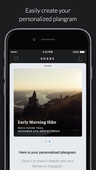 Plangram for iOS Image