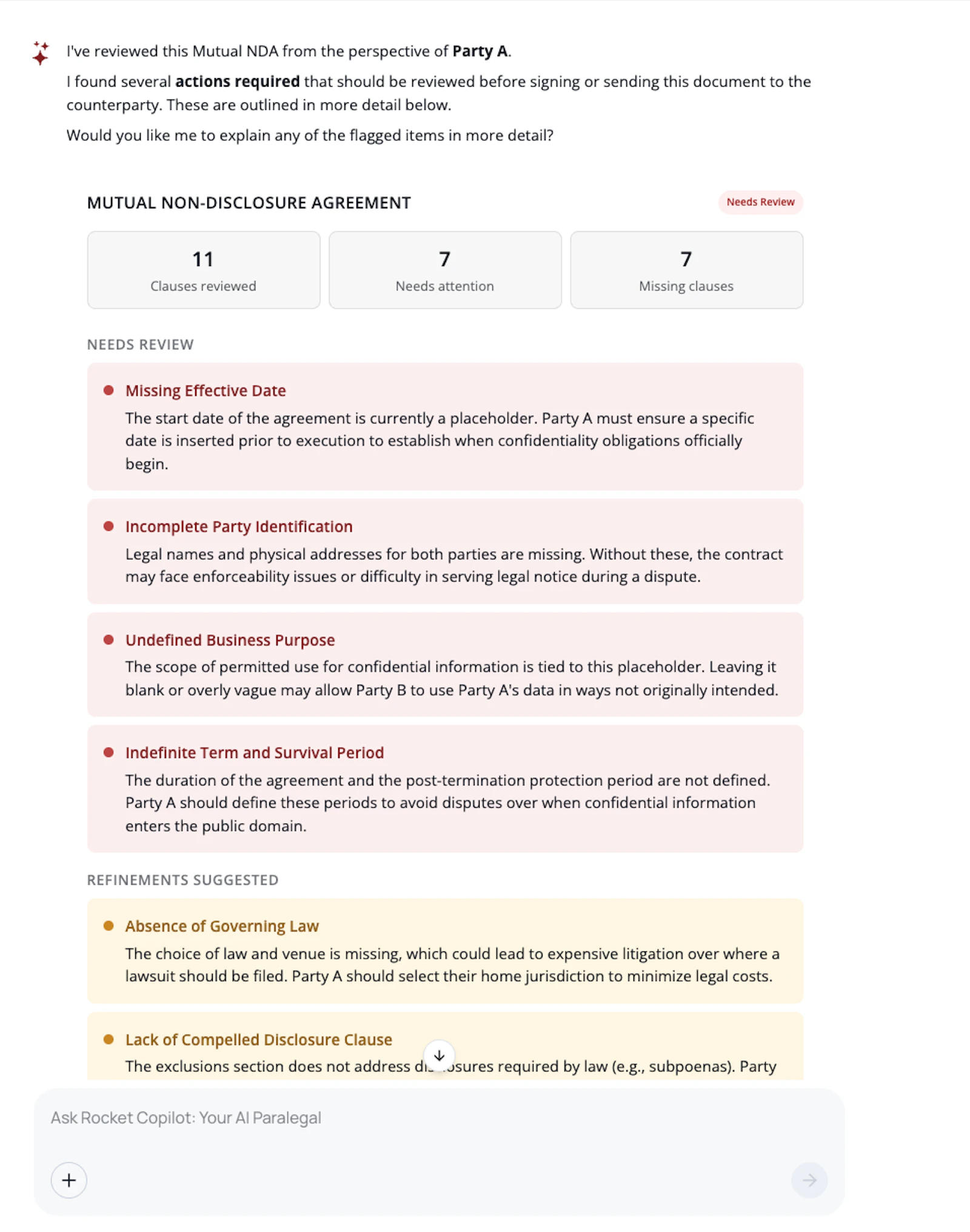 New Rocket Copilot® experience screenshot 5