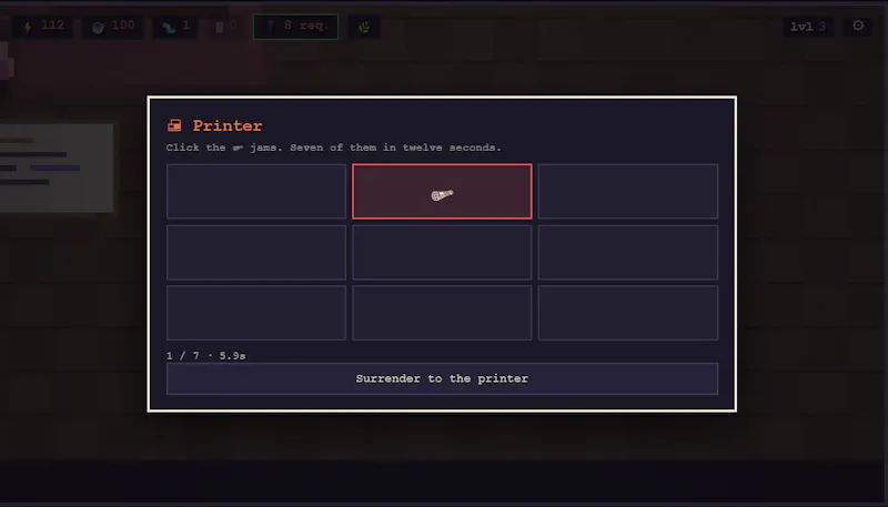 Pixel Clodeffice screenshot 3