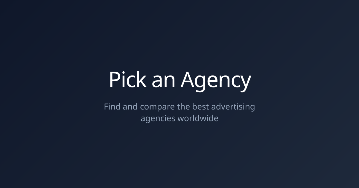 Pick an Agency gallery image