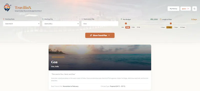 TravilioX screenshot 1